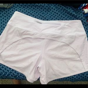 light pinkish purple lulu shorts